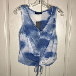 SAINTS 21 Cinch Front Blouse